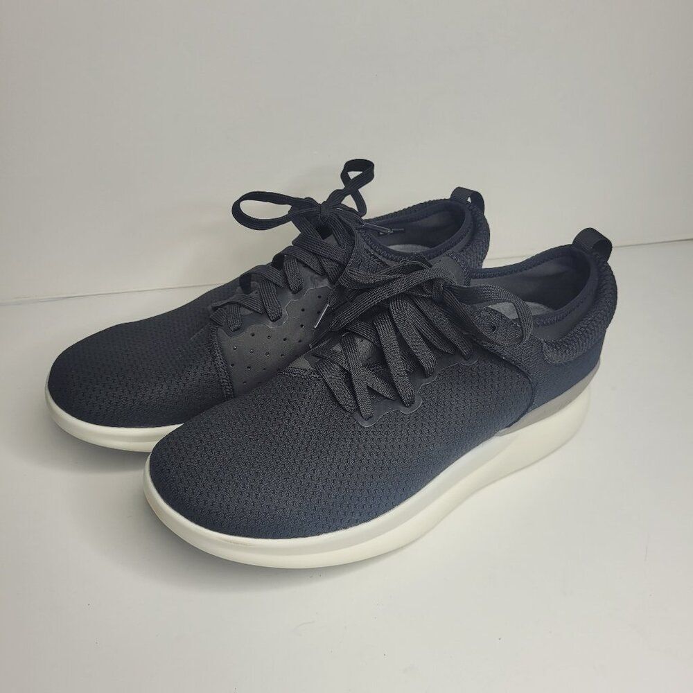 Black Moshn by Klogs knit upper tie sneakers slip resistant size women's 11